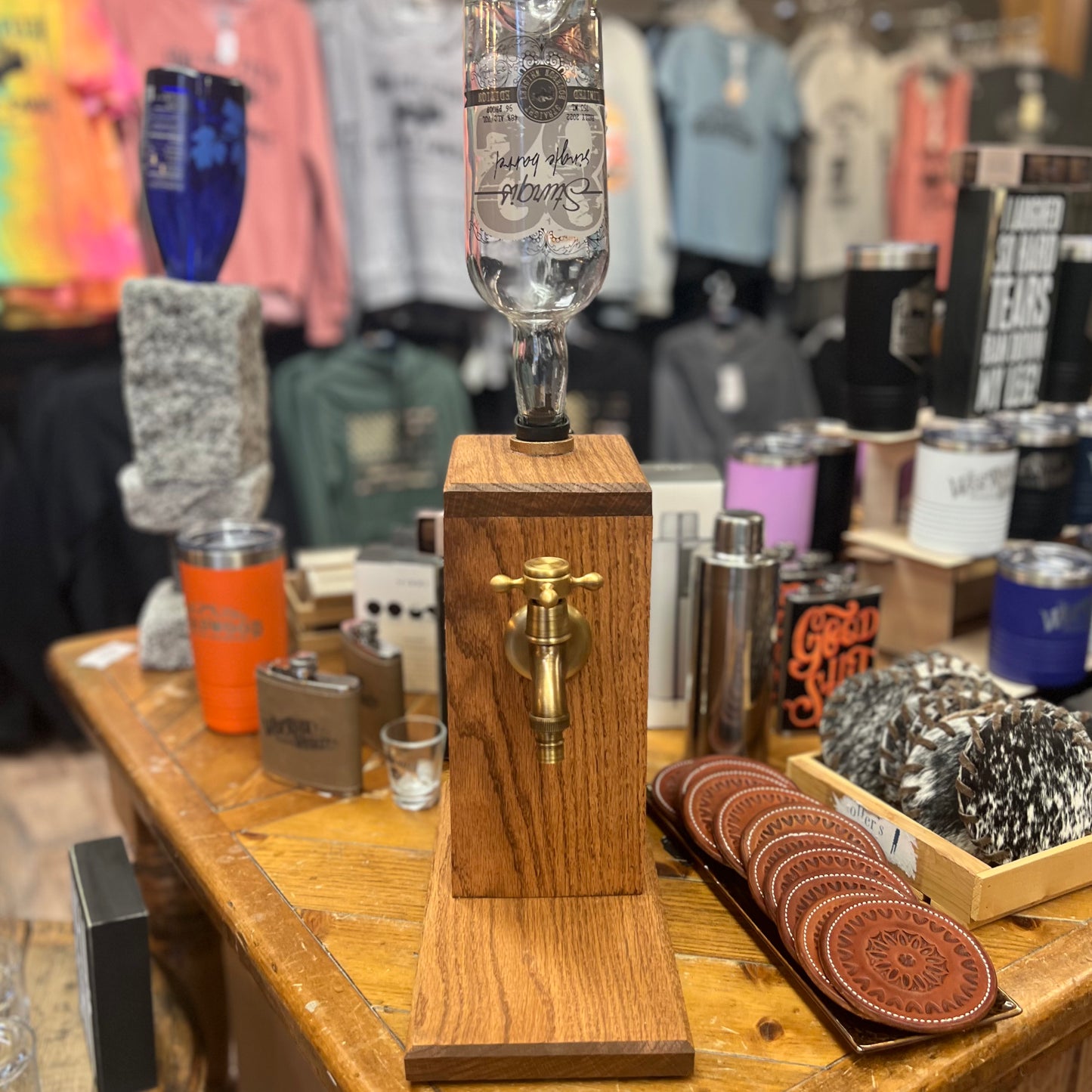 Wooden Dispenser