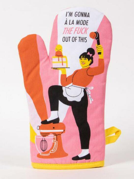 Blue Q "A La Mode" Oven Mitt