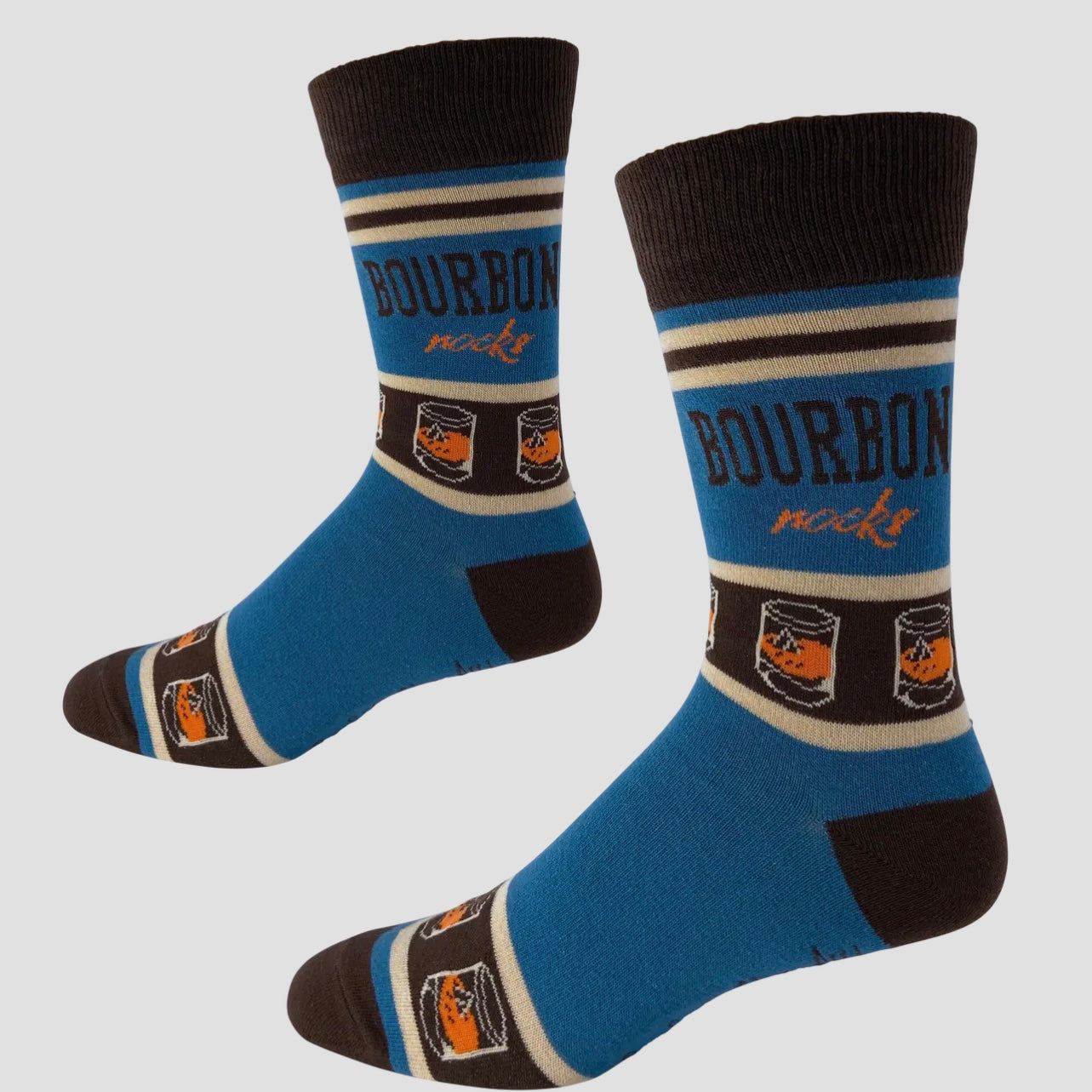 Bourbon Rocks Socks