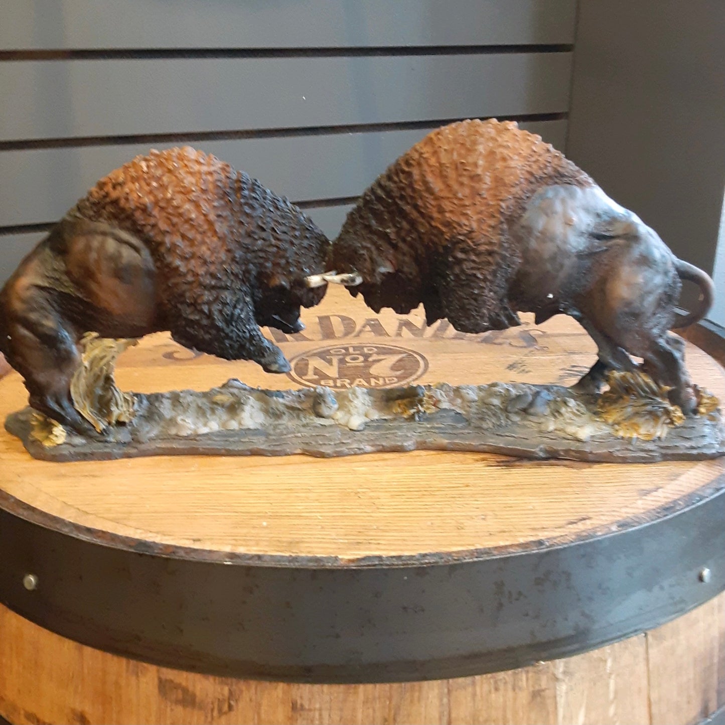 Charging Buffalo
